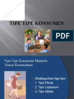 TIPE KONSUMEN