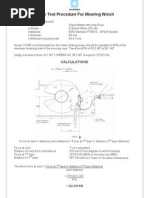 Mooring Winch Brake Rendering Test | PDF | Vehicles | Mechanical ...