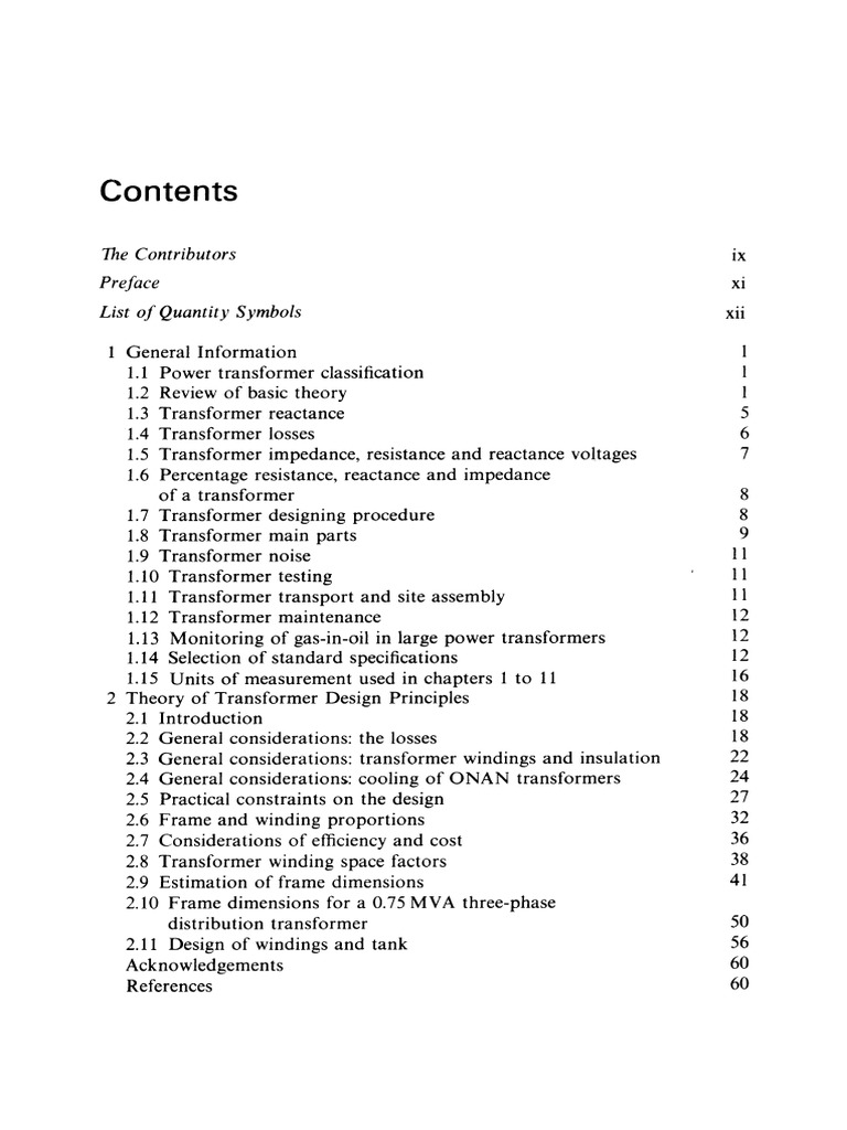Power Transformer Design Guide | PDF | Transformer | Electrical Impedance