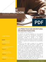 Dalinger, M. Ulrich, C. y Villanueva, M. (2021) La Práctica de Escritura en Investigación. (Documento de Trabajo) FHAyCS, UADER.