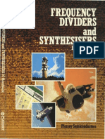 1988 Plessey Frequency Dividers and Synthesisers IC Handbook