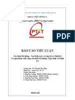 Báo Cáo Tiểu Luận: Khoa Viễn Thông 1