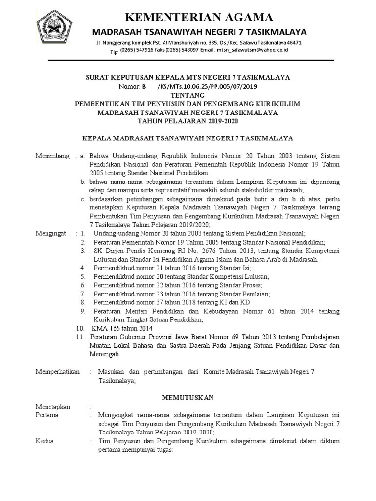 Berita Acara Undangan Daftar Hadir Notulen | PDF