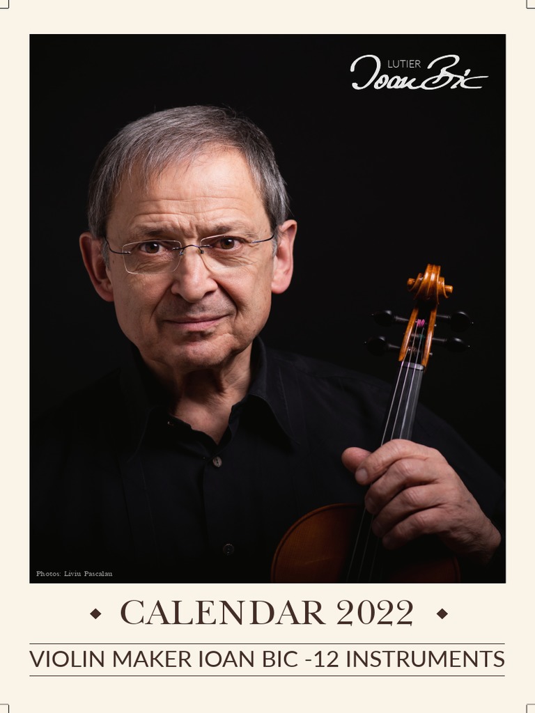 Calendar | PDF | Musical Instruments | Classical Music Groups