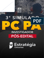 Simulado para Pc-Pa Investigador 2021