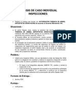 Análisis inspección autorización tenencia armas deportista