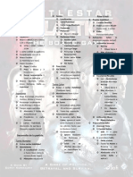 Battlestar Galactica - Spanish Rules Summary