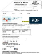 Examen de Setiembre de Matematica