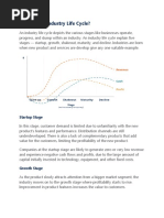 Stages in Industry Life Cycle, Industry Life Cycle Stages, Industry ...