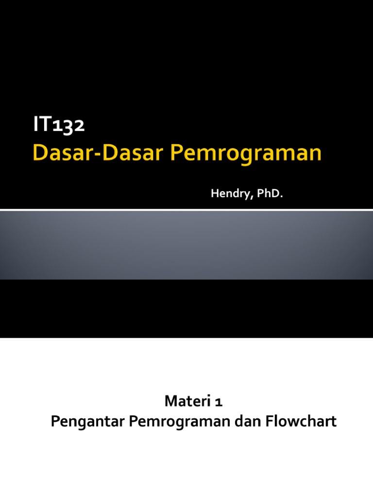 Komponen dan Algoritma Pemrograman Komputer | PDF | Metode & Bahan Ajar ...