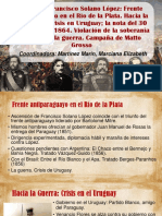 Frente antiparaguayo y crisis en Uruguay