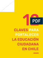 12 Claves para Fortalecer La Educación Ciudadana en Chile.