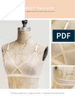 Bralette Pattern and Directions