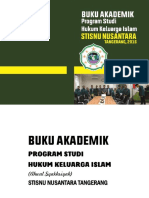 Buku Panduan Akademik Hukum Keluarga Islam