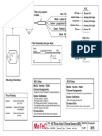 Filter and wiring schematic for 3-axis ADL G-force sensor