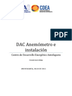 Informe DAC A Memo Metro e Instalacion