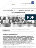 Social Media 2011 Trends in Marketing Und Marktforschung