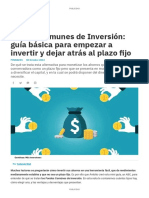 Fondos Comunes de Inversión - Guía Básica para Empezar A Invertir y Dejar Atrás Al Plazo Fijo