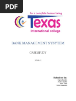 Bank Management Sysytem: Case Study