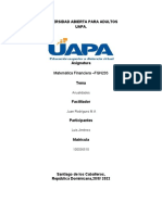 Ejercicio Tema 5 Anualidades Matematica Finaciera