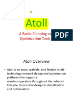 Atoll Radio Planning and Optimization Tool Overview