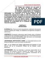 Contrato Colectivo Con El Sindicato Independiente de Trabajadores Académicos (SITAUAEM) - 3