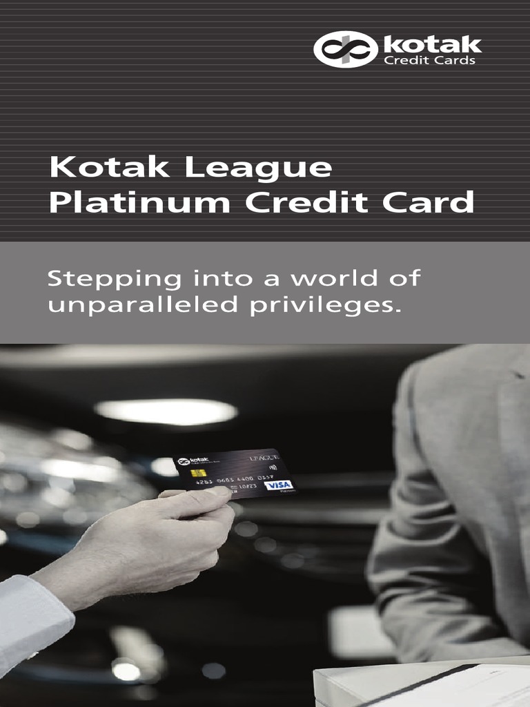 Kotak League Platinum Credit Card | PDF