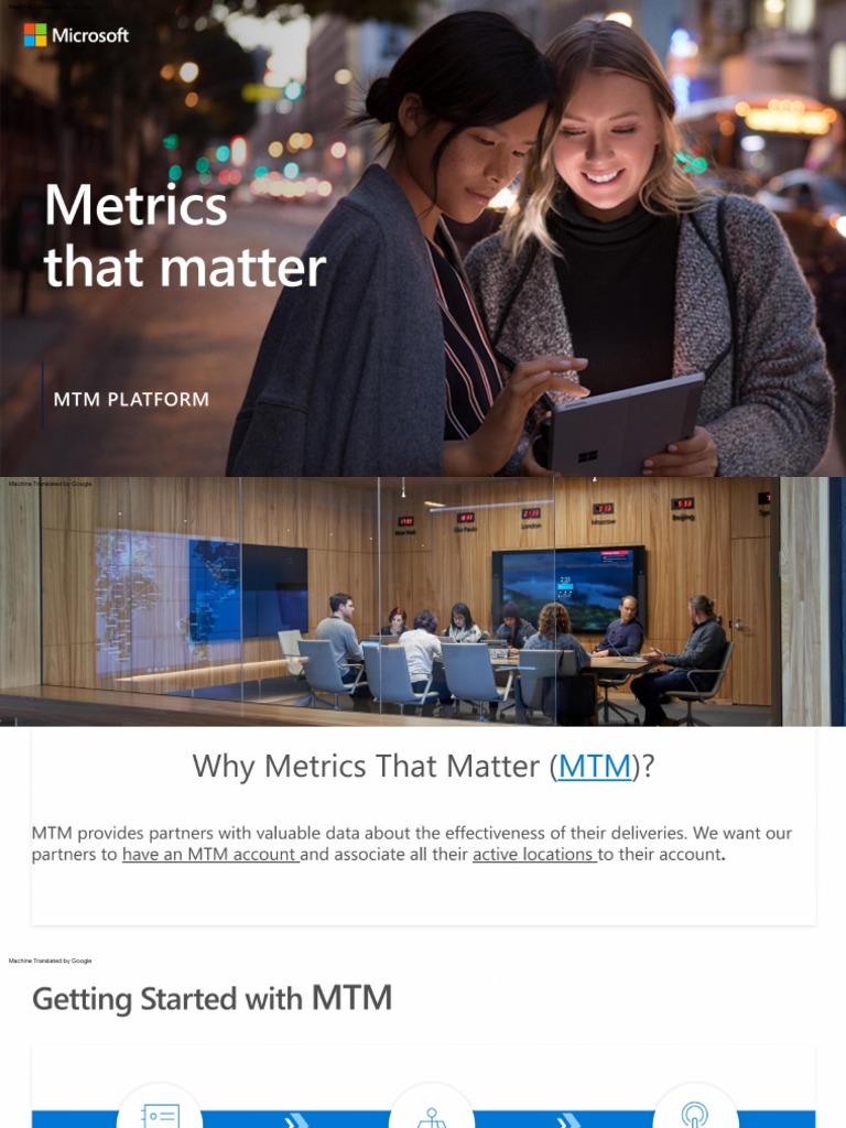 Metrics That Matter Overview Pdf Informática Software
