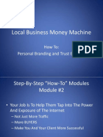 Marketing, Local Business Machine PersonalBranding-TrustBuilding
