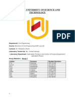 Lab Report Hydrostatics Force Theory, Conclusion&Recommendations.