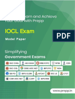 Iocl Sample Paper