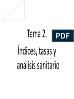 Índices sanitarios