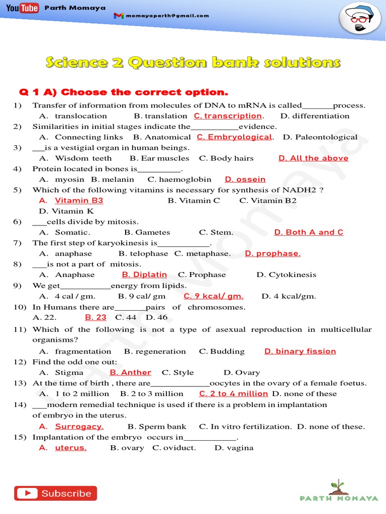 Class 10 Science 2 Question Bank Solutions | PDF | Nuclear Power ...