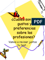 Cuáles Son Tus Gustos y Preferencias