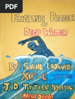 Deep Water Project Class12 English | PDF | Fear | Courage