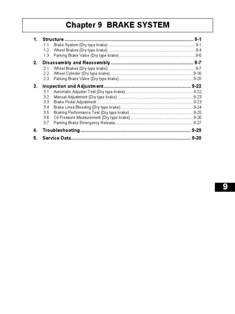Brake System Overview and Procedures | PDF | Brake | Valve