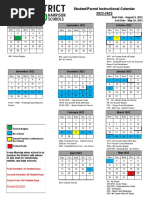 LPSS Proposed District Calendar FY2020-2021 | PDF | Academic Term | Festival