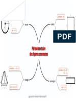 Formules Des Périmètres Et Des Aires Des Figures Géométriques Usuelles