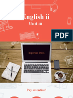 English II - Unit III (Final Version)