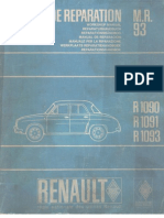 Renault Dauphine R1090, R1091, R1093 Workshop Manual