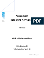 Assignment Internet of Things: Individual