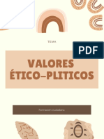 Valores Ético-Políticos