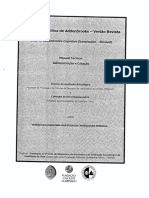 Manual Tecnico ACE R Avaliacao Cognitiva de Addenbrooke Versao Revista