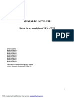 RWEYQ-P - IM - 3PRO153897-8L - Installation Manuals - Romanian