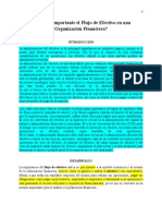 Porqué Es Importante El Flujo de Efectivo en Una Organización Financiera