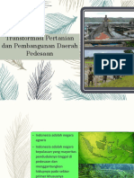 P10 Transformasi Pertanian Dan Pembangunan Pedesaan