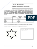 TPG 12 - Spectrophotométrie