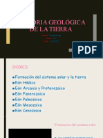 Historia Geologica de La Tierra