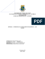 Filosofia na UFCE: Introdução ao Pensamento Filosófico