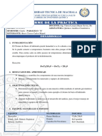 Informe 1 - CLORURO DE BARIO